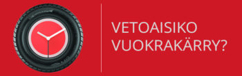 VETOAISIKO VUOKRAKÄRRY?
